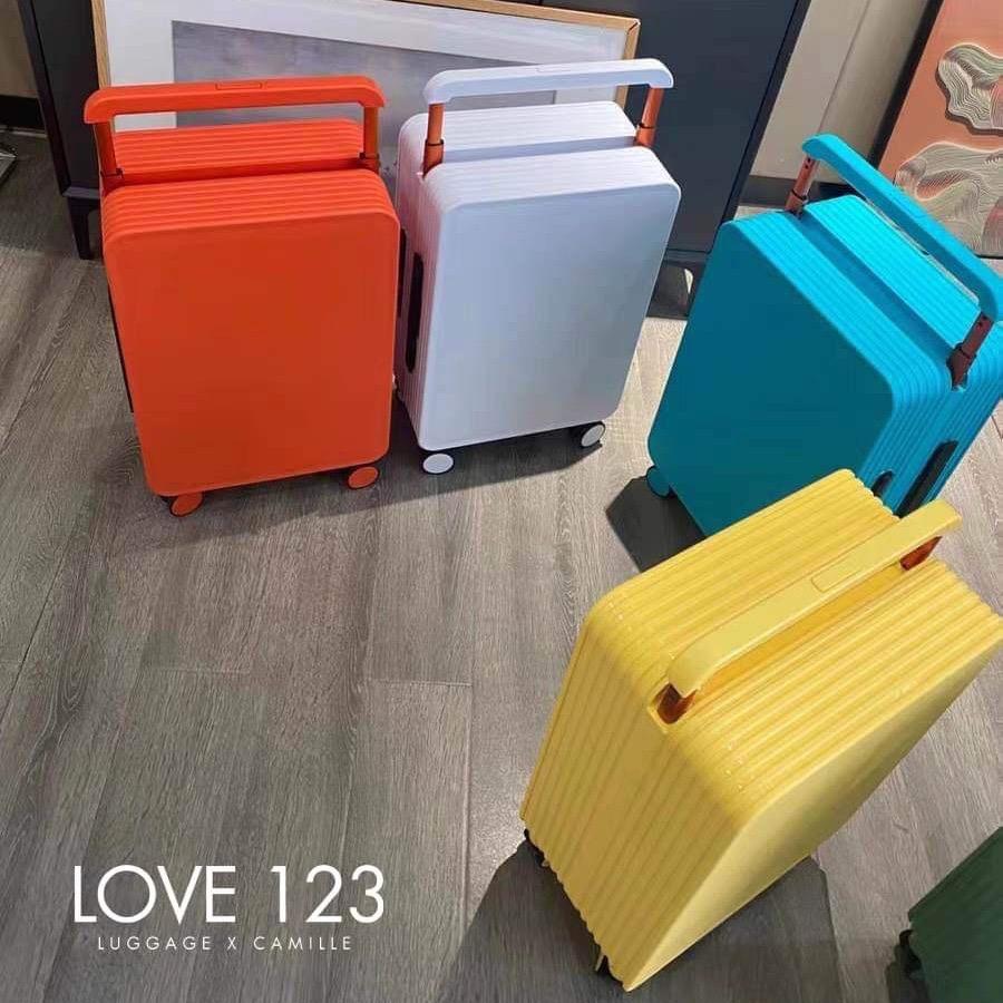 LOVE 123 GO GETTER LUGGAGE (WIDE ANGLE HANDLE)