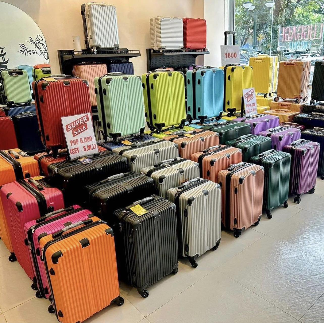 LOVE 123 PC LIGHT LUGGAGE (LIGHT WEIGHT)