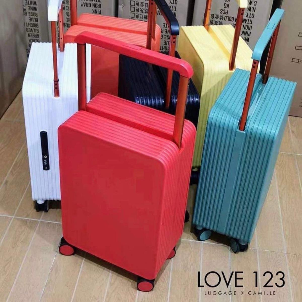 LOVE 123 GO GETTER LUGGAGE (WIDE ANGLE HANDLE)