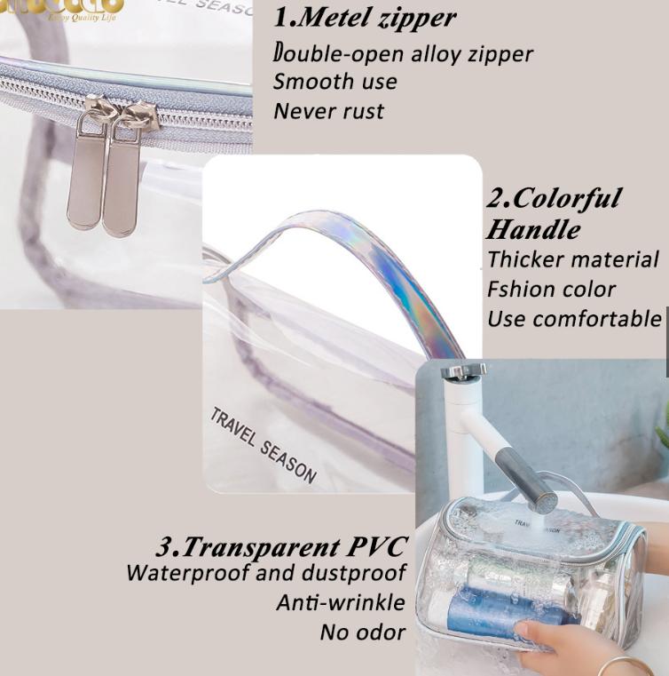 Love123 Cosmetic Bag PU Leather